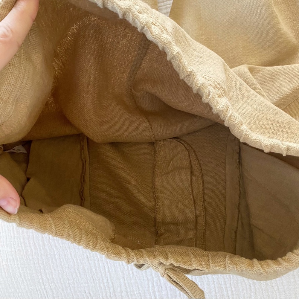 ❌SOLD❌ MATTEO Los Angeles Linen Cropped Pants - Picture 8 of 12